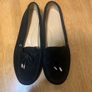 Michael Kors black suede moccasin